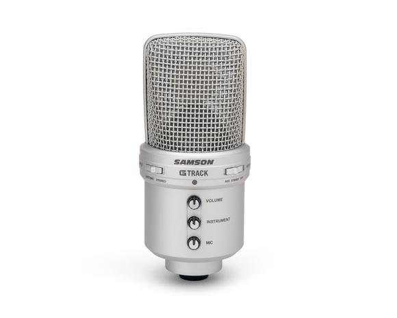 Samson G-Track USB Condenser Microphone with Audio Interface