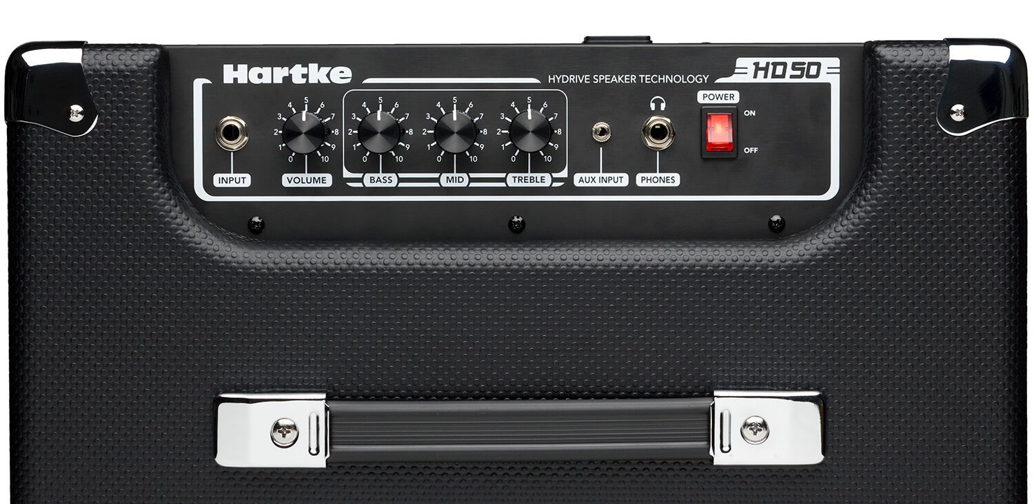 Hartke HD50 Bass Combo top view