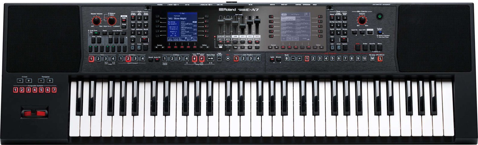 Roland E-A7 61-key Expandable Arranger Keyboard