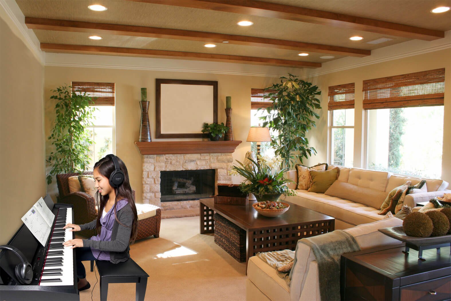 Roland F-120-SB Digital Piano - Image 3