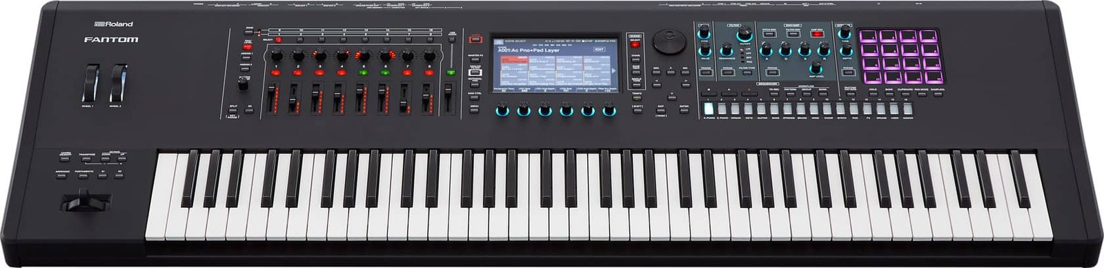 Roland FANTOM-7 Music Workstation Keyboard 02