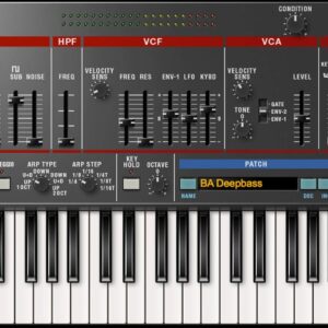 Roland Juno-106 Synthesizer Software