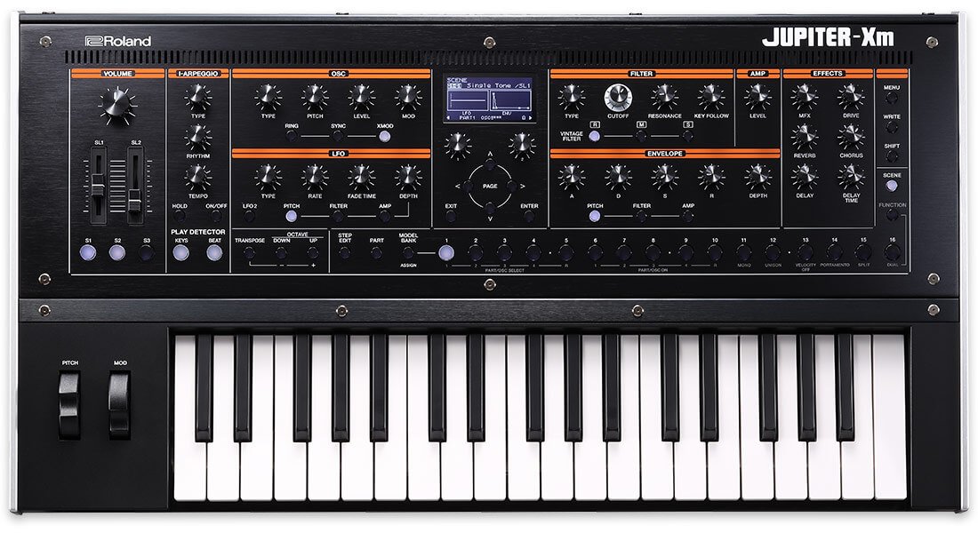 Roland Jupiter-Xm Portable Synthesizer