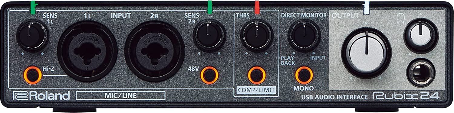 Roland RUBIX24 USB Audio Interface, 2 in/4 out - Image 8