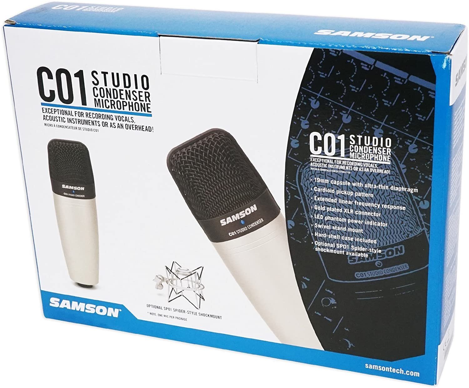 Samson C01 - Large Diaphragm Cardioid Condenser Microphone - Image 6