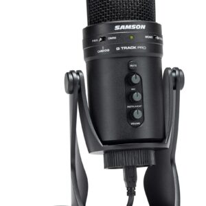 Samson G-Track Pro - Professional USB Microphone with Audio Interface