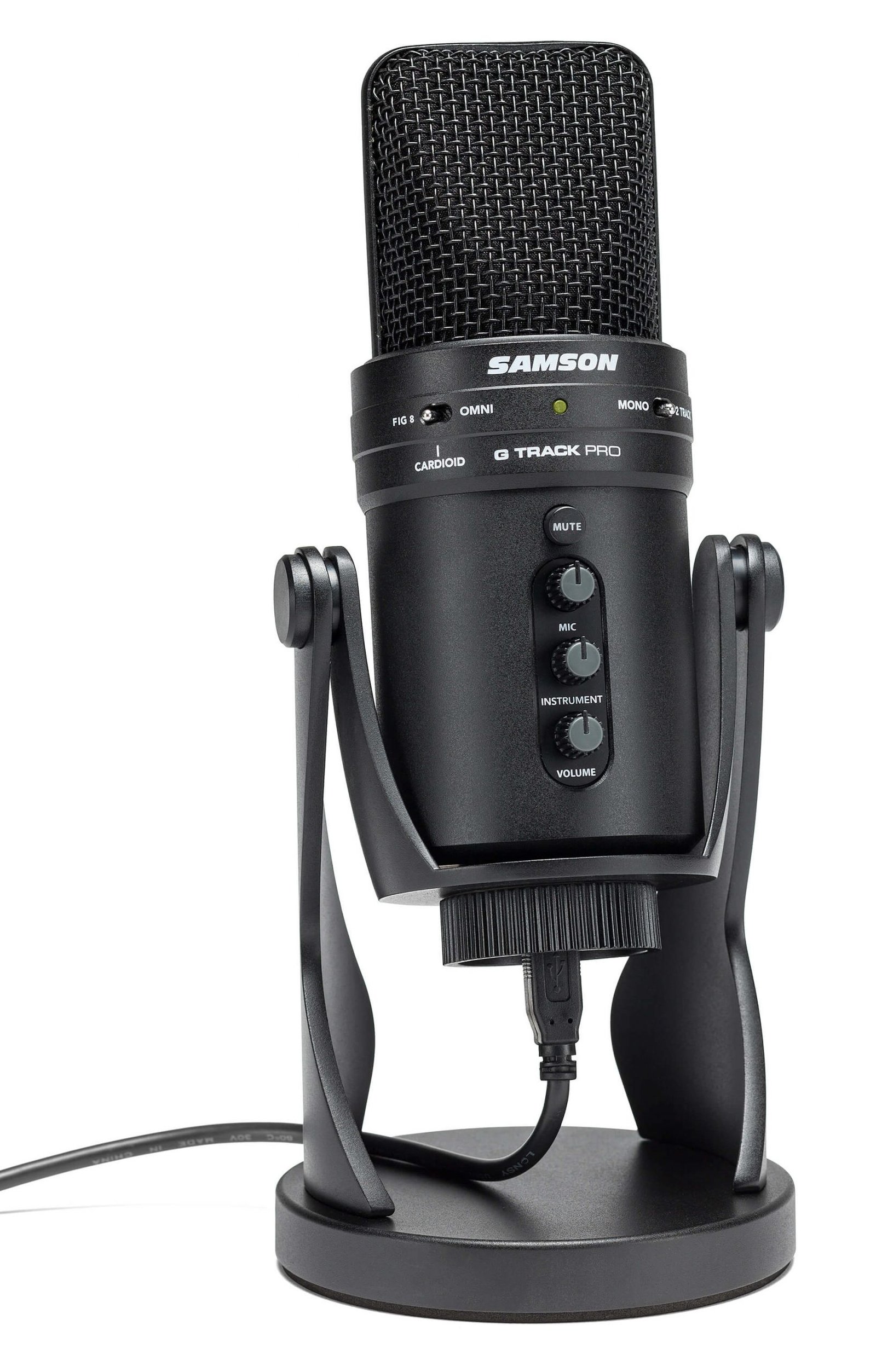 Samson G-Track Pro - Professional USB Microphone with Audio Interface