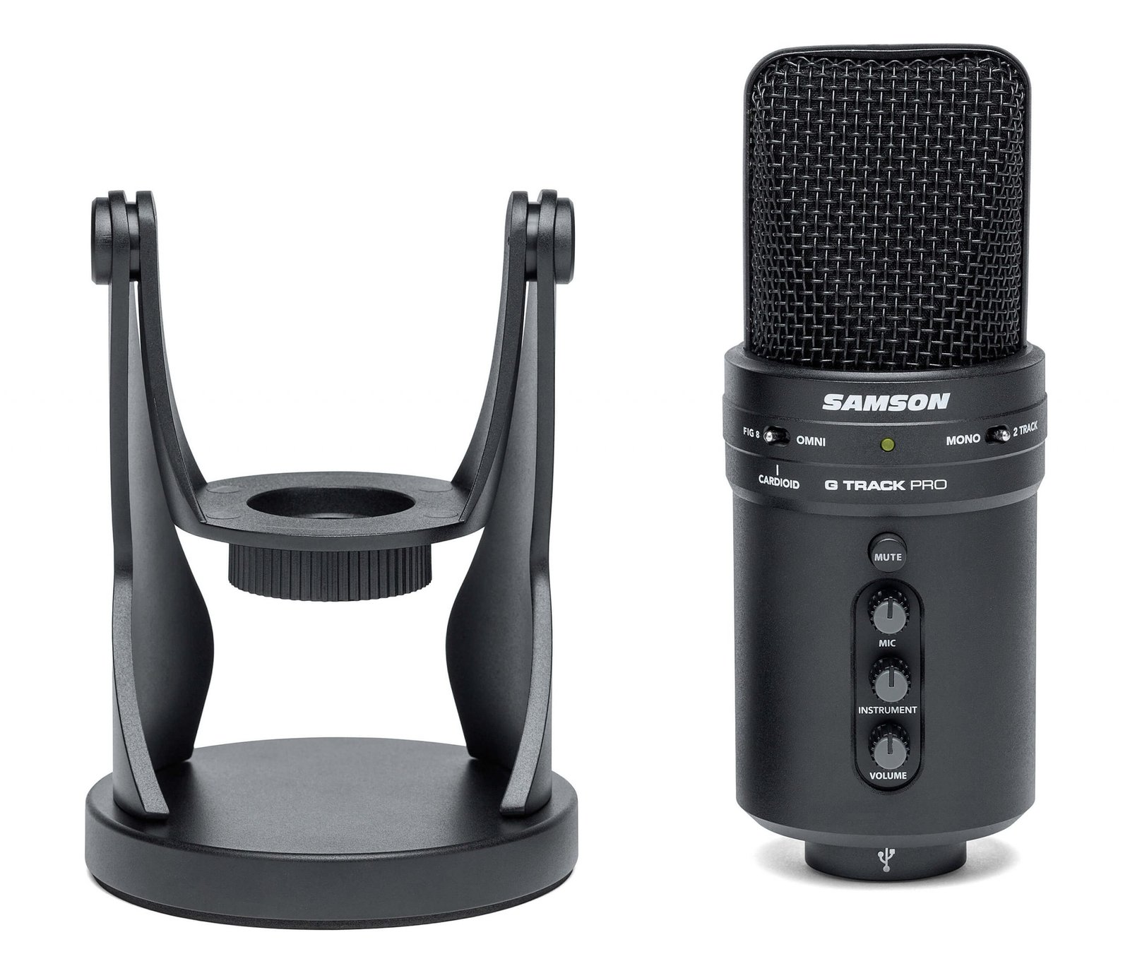 Samson G-Track Pro - Professional USB Microphone with Audio Interface - Image 2