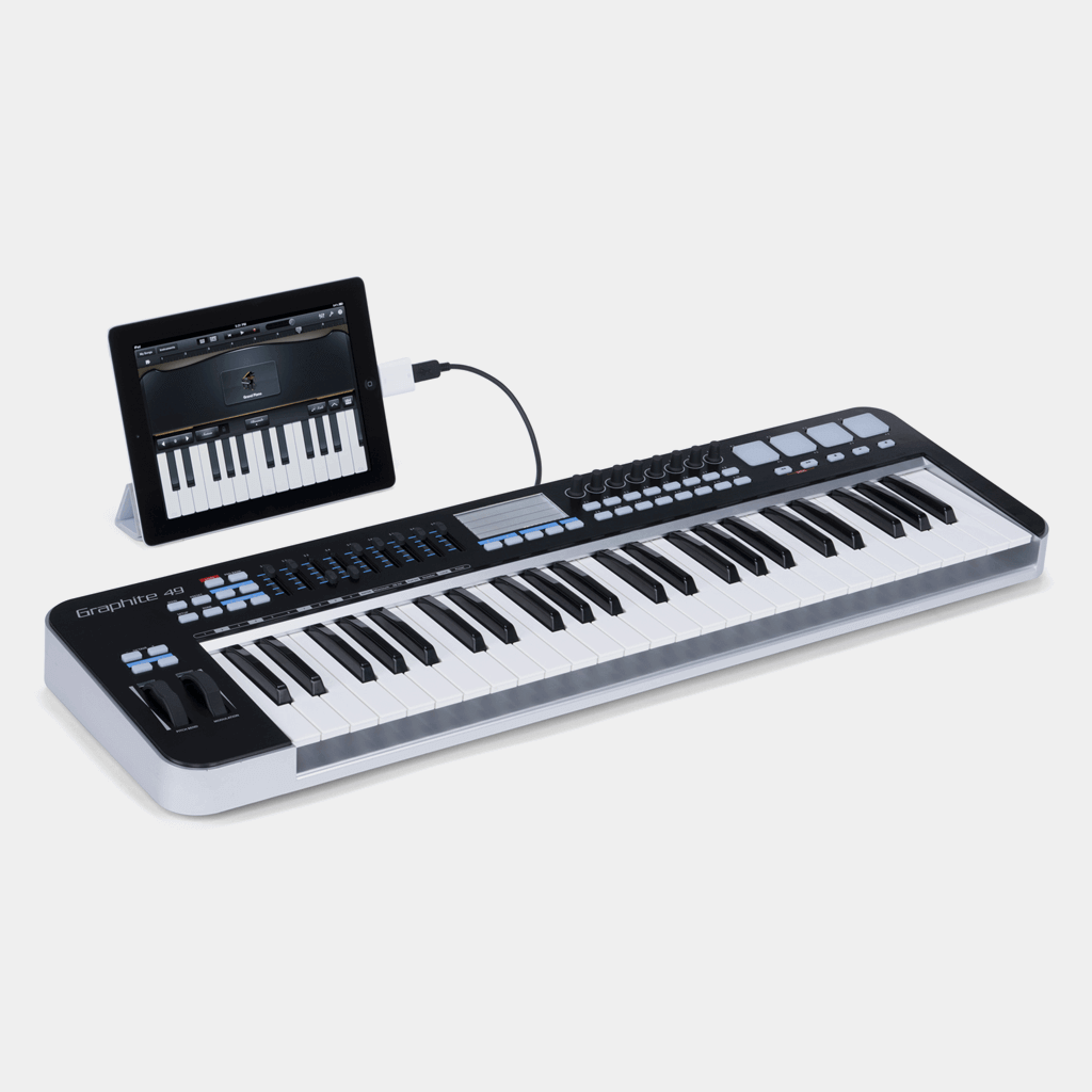 Samson Graphite 49 USB MIDI Keyboard Controller - Image 4