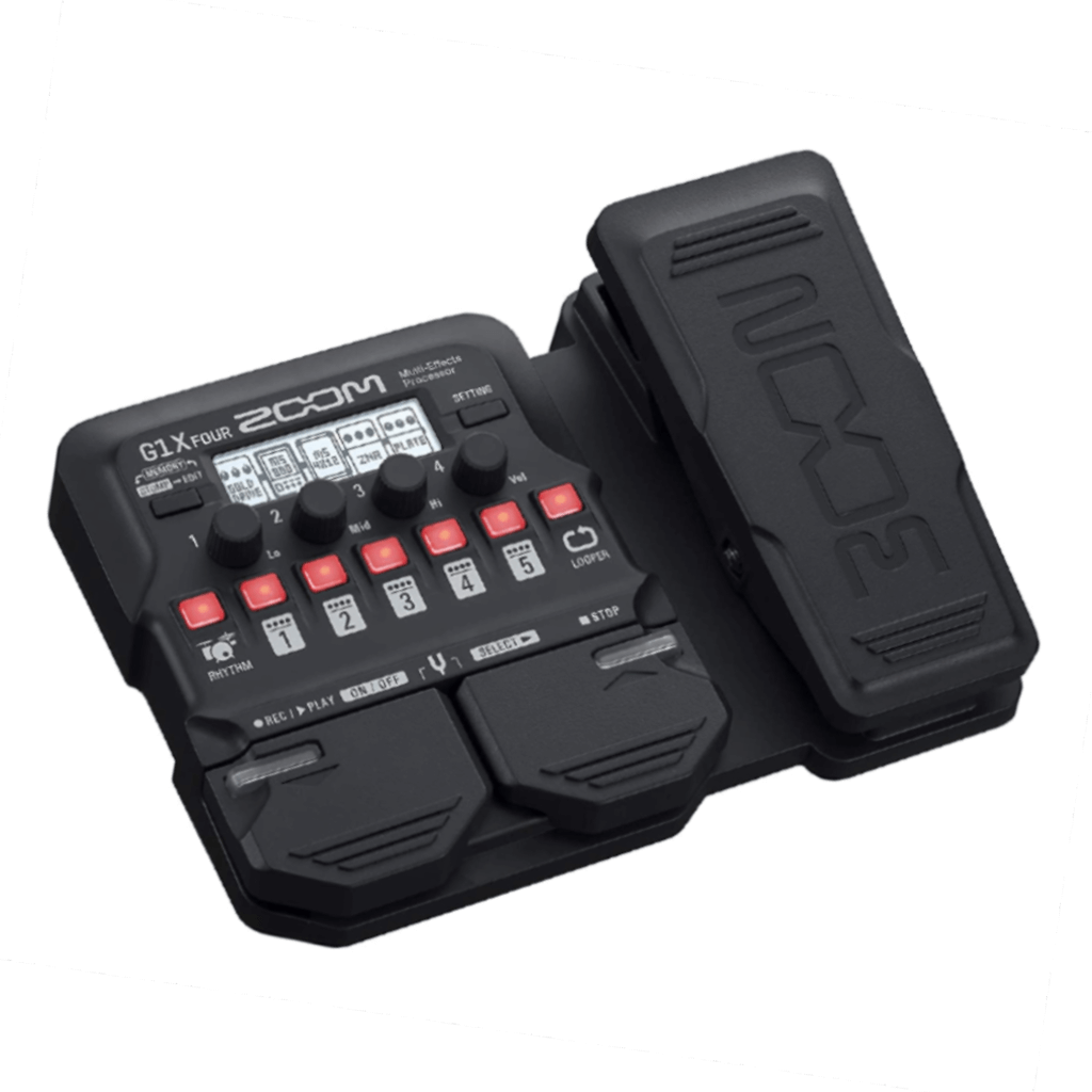 Zoom G1X FOUR Multi-effects Processor with Expression Pedal