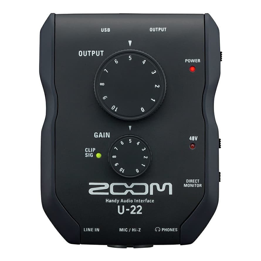 Zoom U-22 handy audio interface
