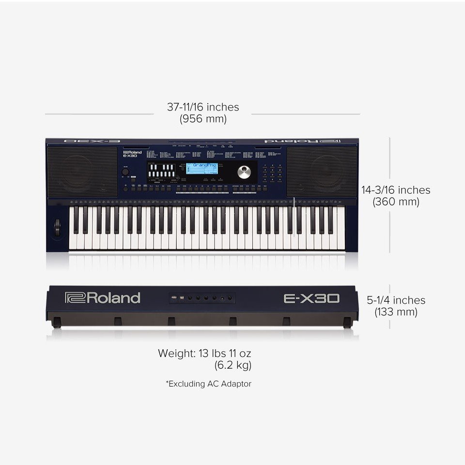 Roland E-X30 Arranger Keyboard - Image 4