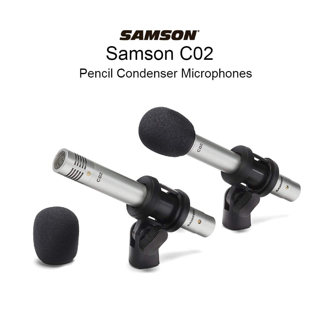 Samson C02 Pencil Condenser Microphones